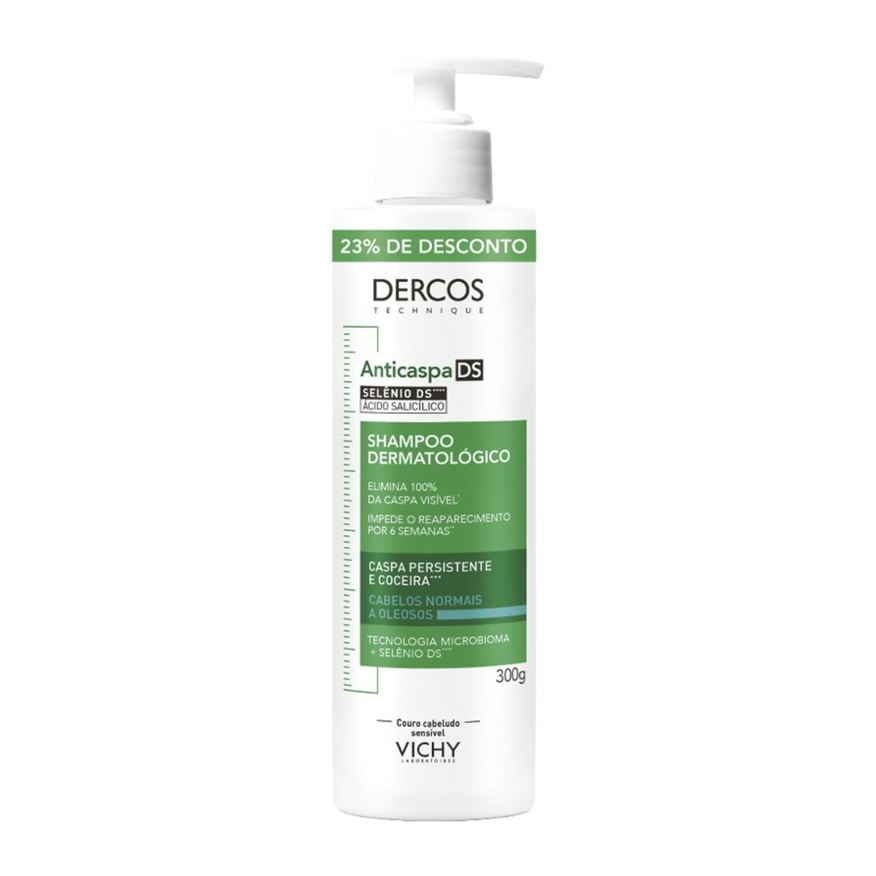 Vichy Shampoo Anticaspa Dercos Technique Ds 300g 23% De Desconto