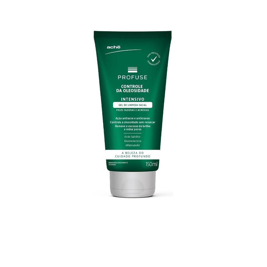 Profuse Gel De Limpeza Facial Controle De Oleosidade Intensivo 150ml