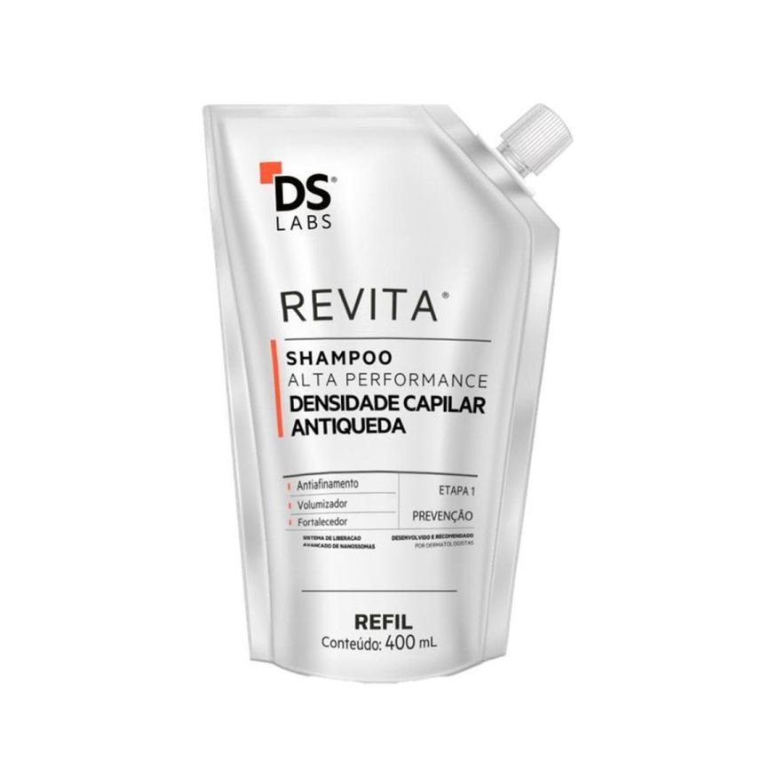 Revita Shampoo Antiqueda Densidade Capilar Refil 400ml