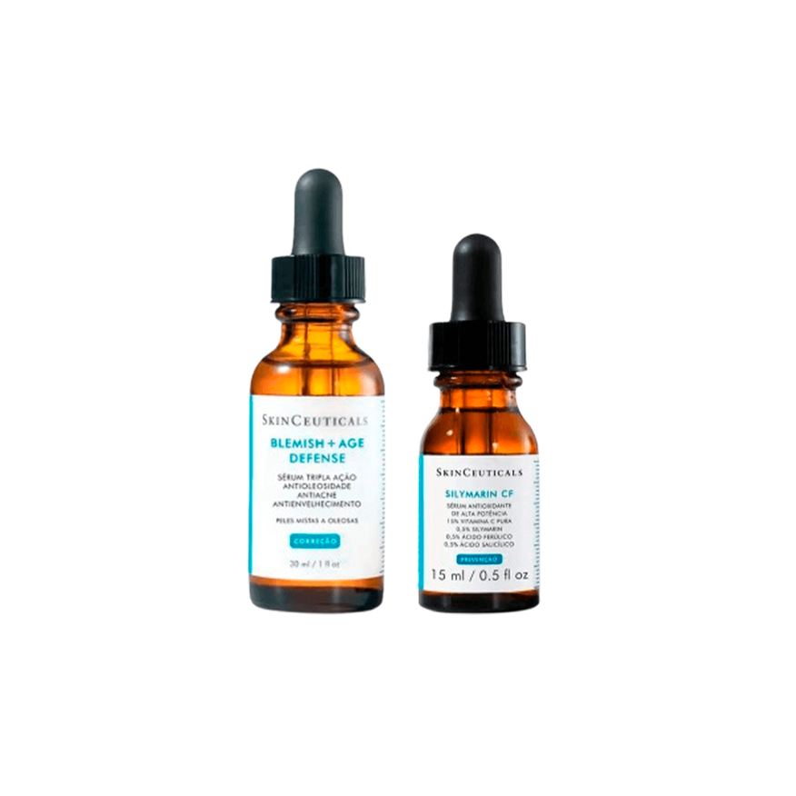 Skinceuticals Kit Sérum Facial Silymarin CF 15ml + Sérum Blemish + Age Defense 30ml