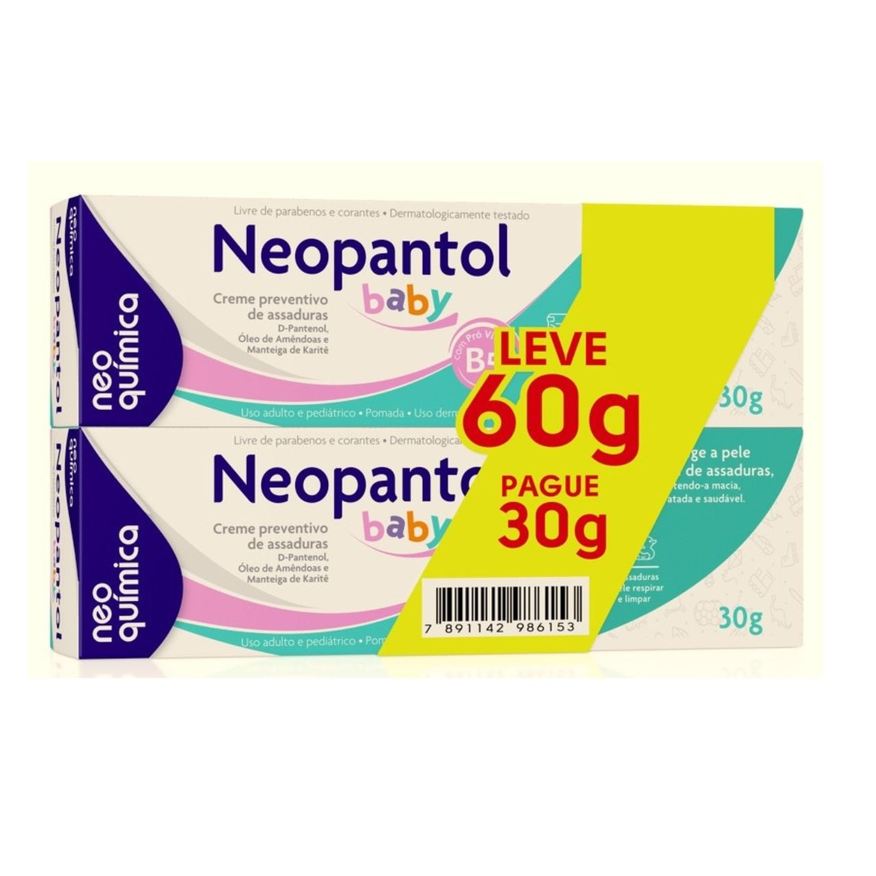 Neopantol Kit Pomada Para Assadura Baby 30g 2 Unidades