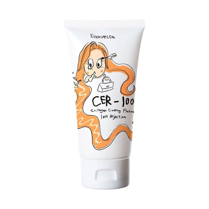 Elizavecca Máscara De Tratamento Capilar Cer-100 Collagen Coating Protein Ion Injection 50ml