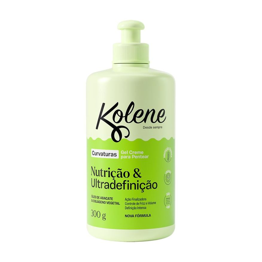 Kolene Creme Para Pentear Curvaturas 300g