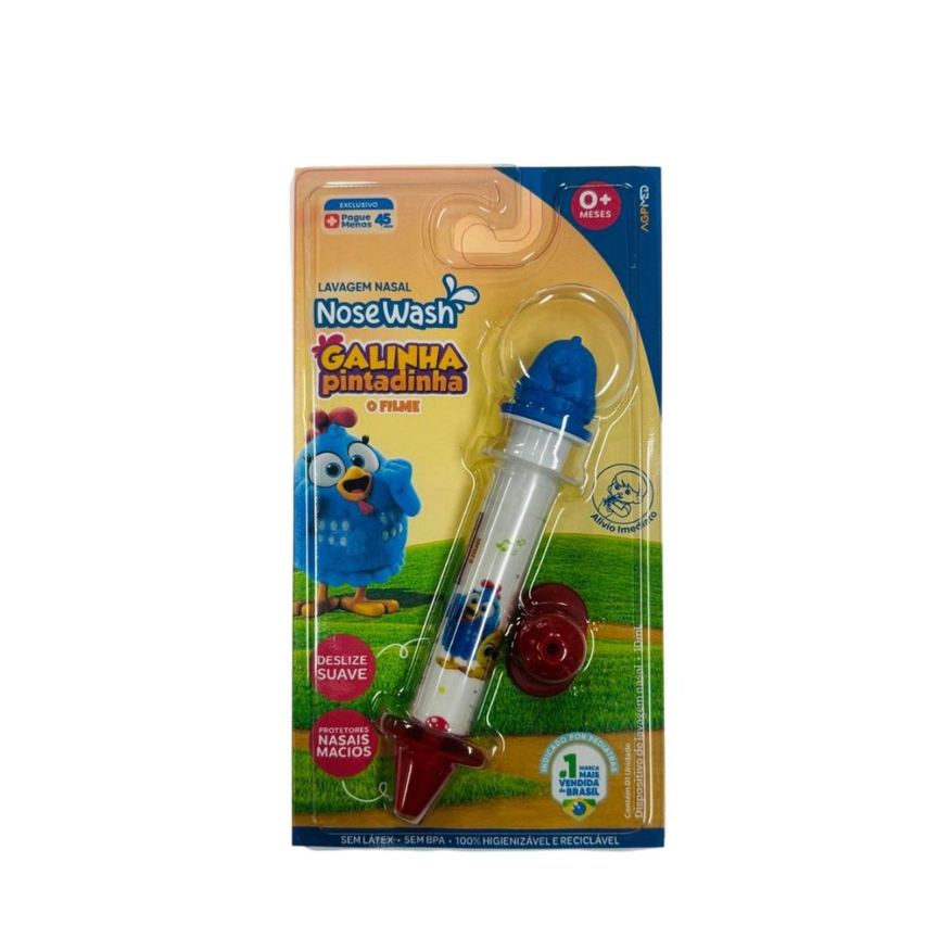 Nosewash Disposistivo De Lavagem Nasal Galinha Pintadinha 10ml