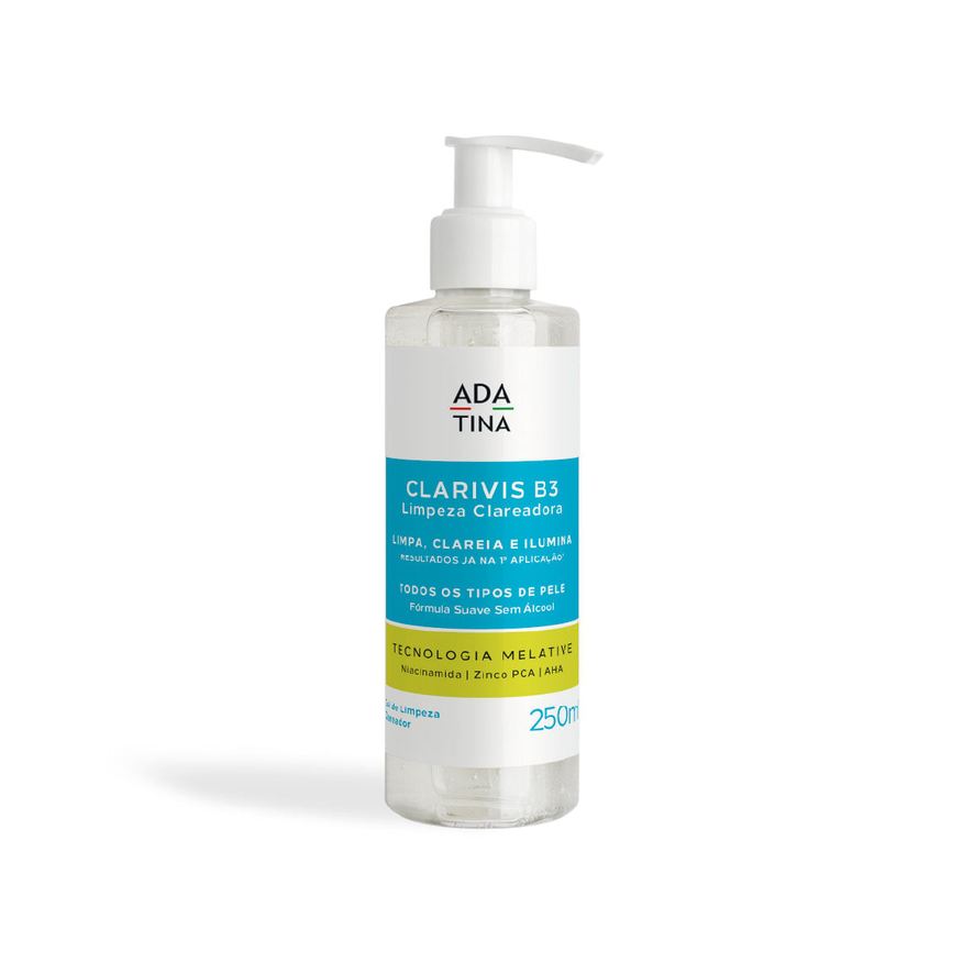 Ada Tina Italy Gel de Limpeza Clareador Ada Tina Clarivis B3 250ml