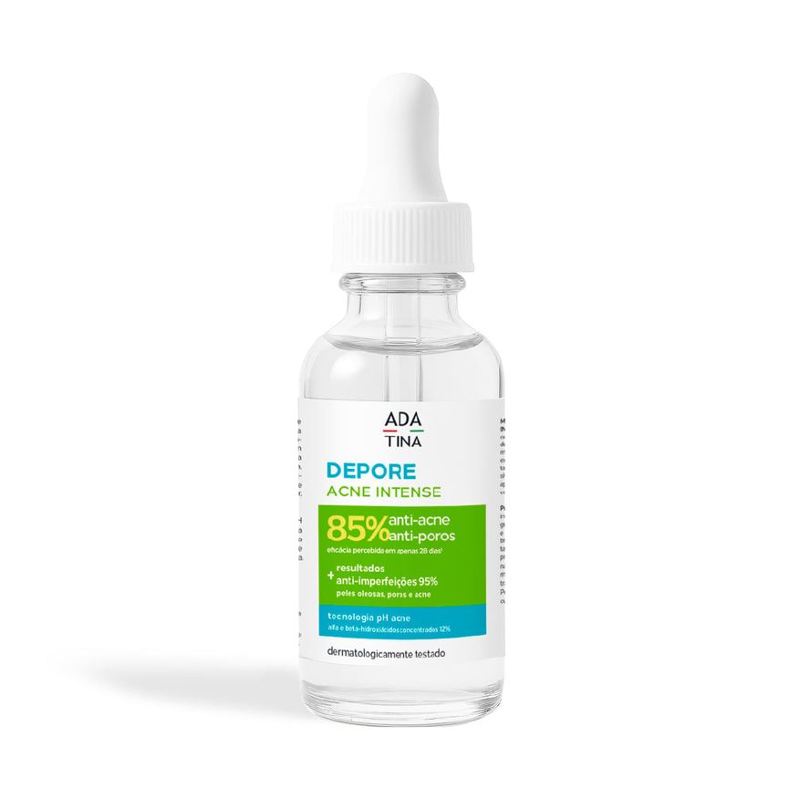 Ada Tina Italy Sérum Depore Acne Intense Ada Tina Clareador Oleosidade