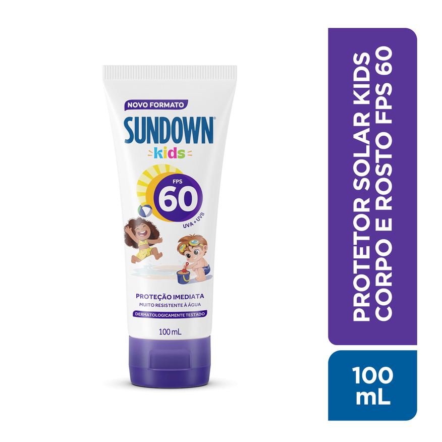 Sundown Protetor Solar Kids Fps60 100ml