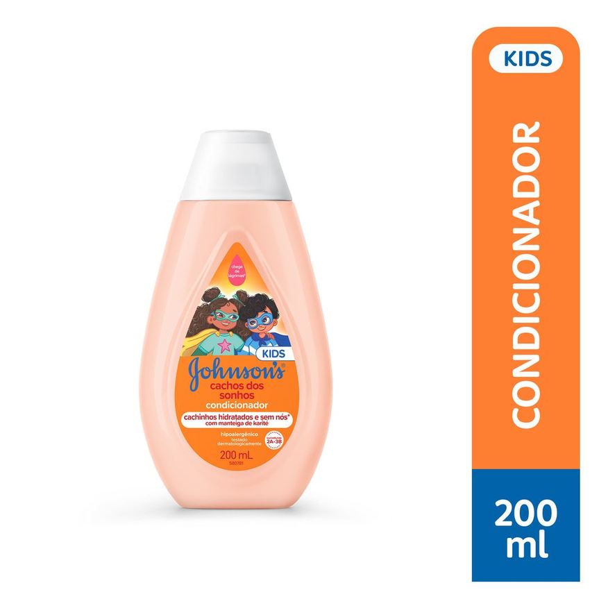 Johnsons Baby Condicionador Infantil Johnson's Baby Cachos dos Sonhos 200ml