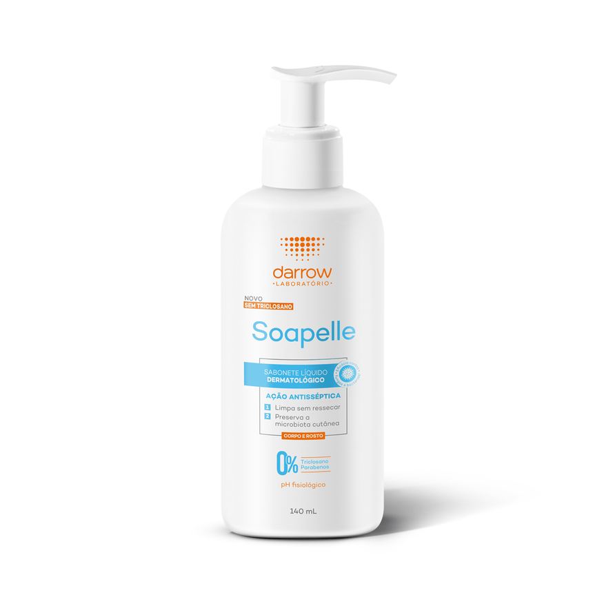 Darrow Sabonete Líquido Soapelle Antisséptico 140ml