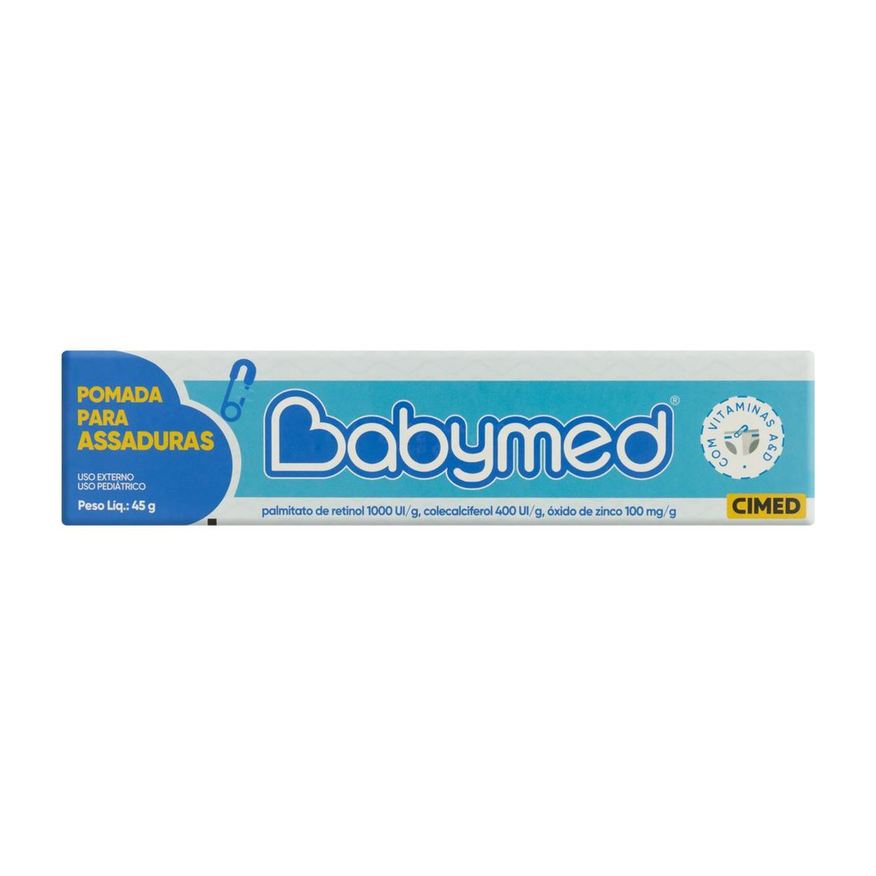 Babymed Pomada para Assadura Menino Azul 45g