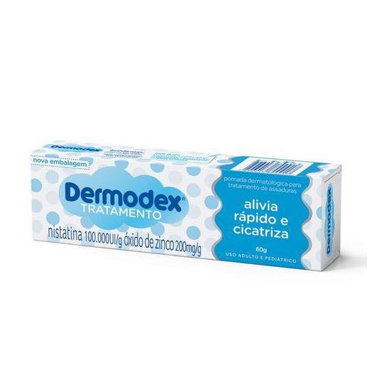 Dermodex Tratamento 100.000 U.I./g + 200 mg/g Pomada para Assadura 60g