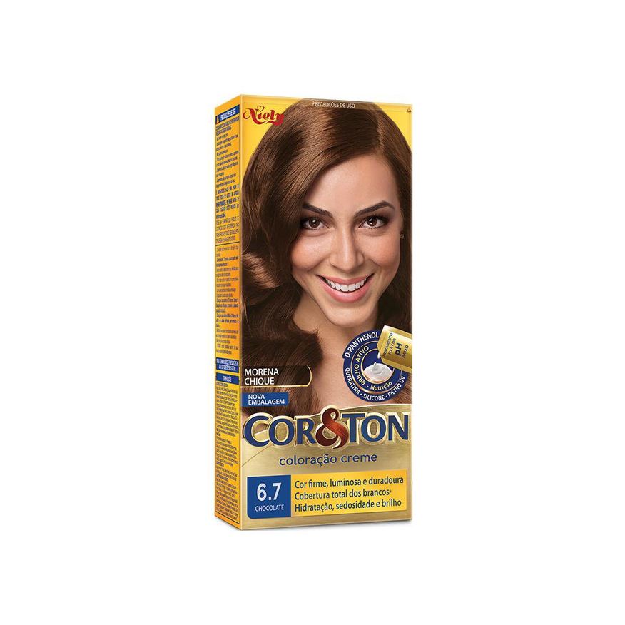Cor&Ton Coloração Niely Chocolate 6.7