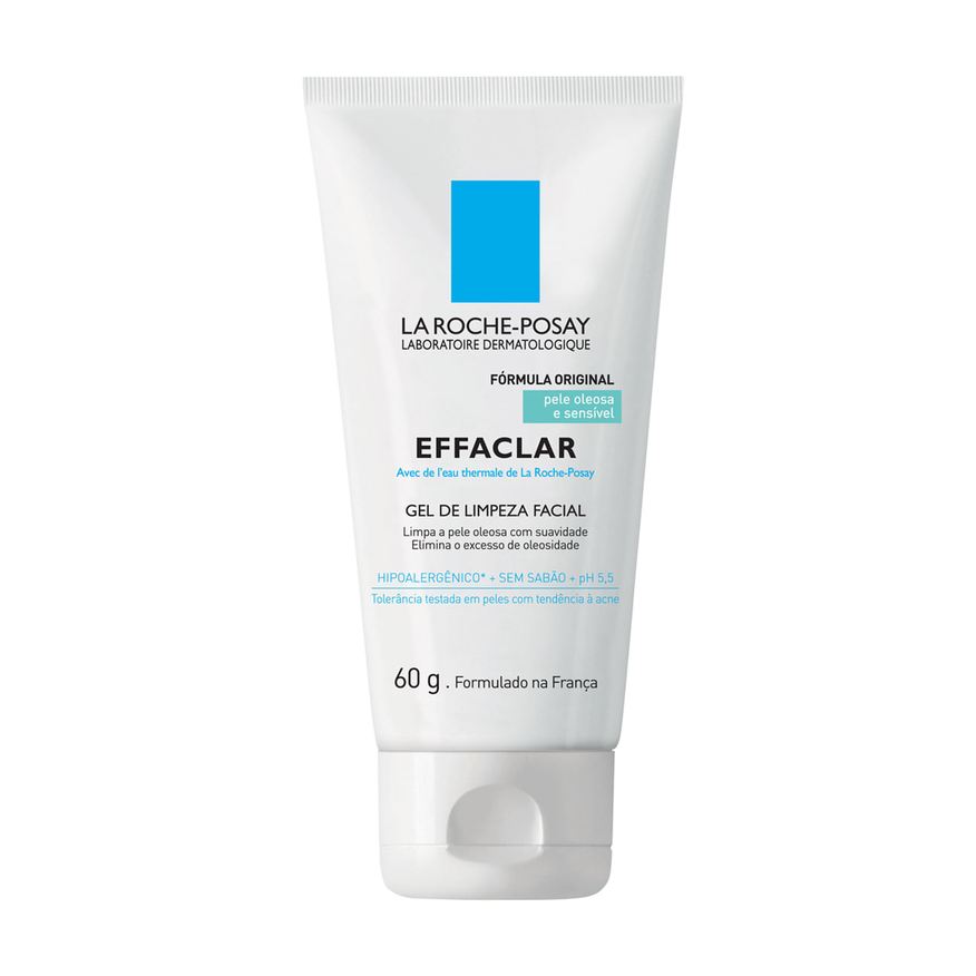 Effaclar Gel de Limpeza Facial La Roche-Posay Alta Tolerância 60g