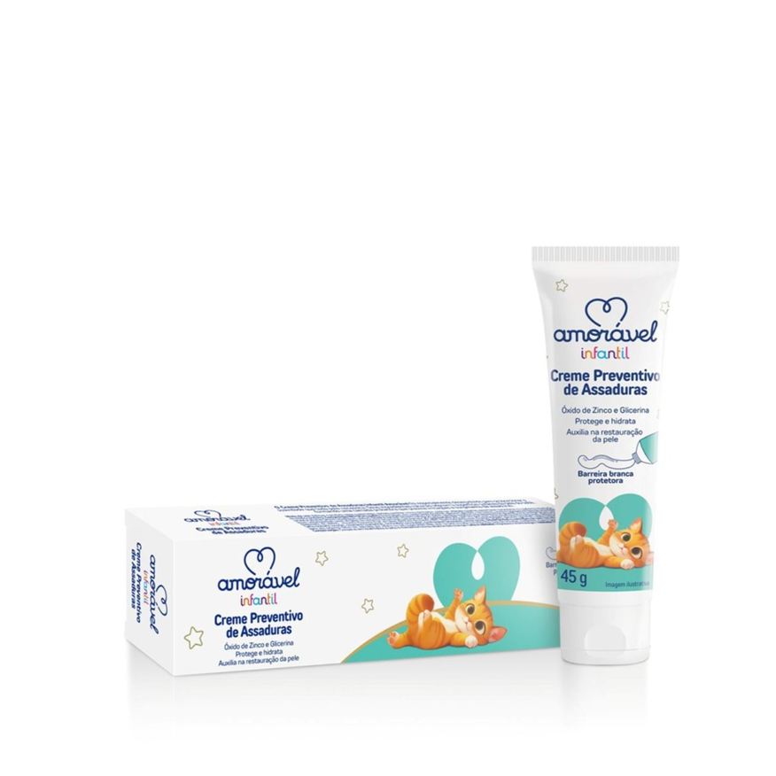 Amoravel Creme Para Assaduras Amorável 45g