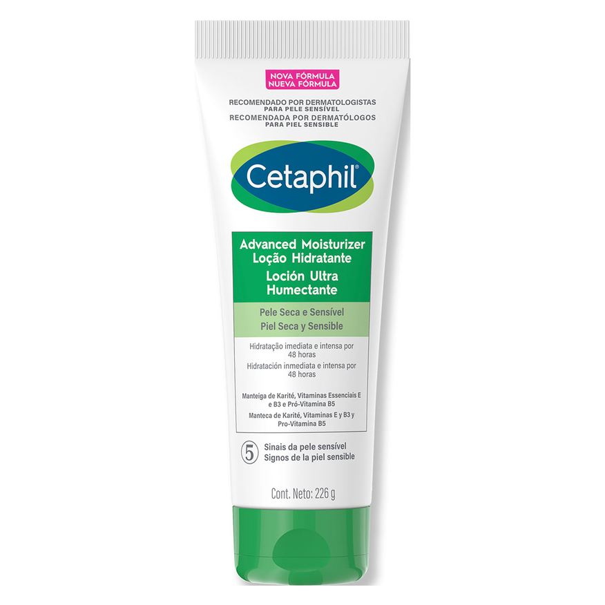 Cetaphil Loção Corporal Advanced Moisturizer Hidratante 226g