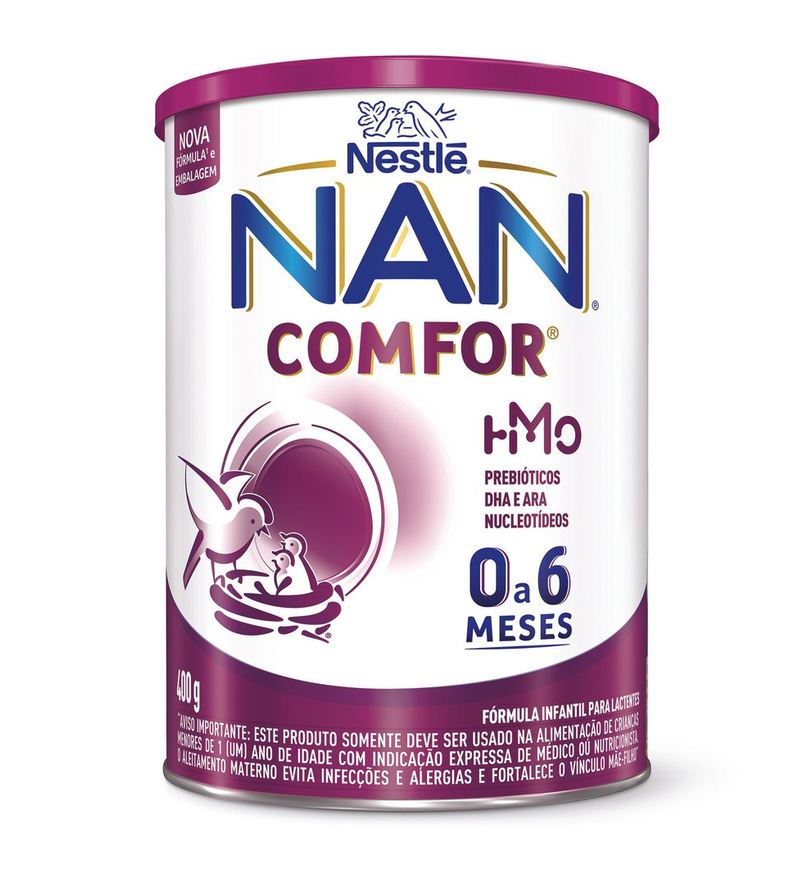NAN Fórmula Infantil Comfor HMO de 0 a 6 meses 400g