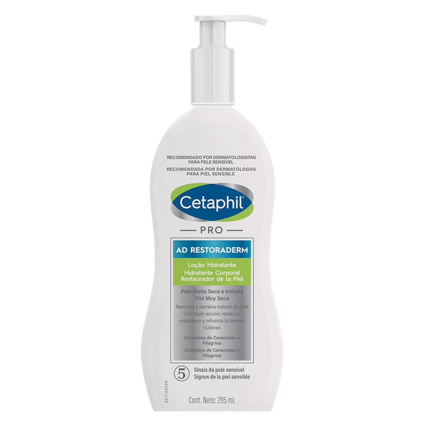 Cetaphil Loção Corporal Pro AD Restoraderm Hidratante 295ml