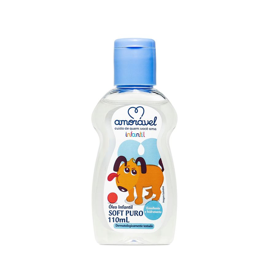 Amoravel Oleo Mineral Puro 110ml 1 Unidade