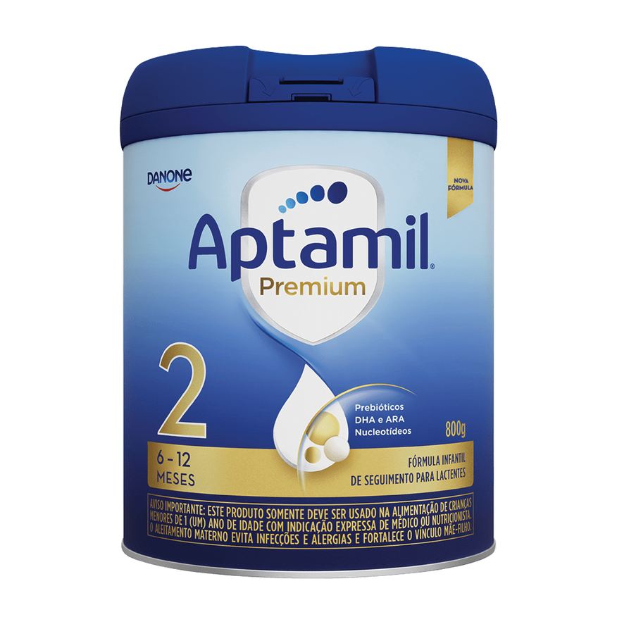 Aptamil Fórmula Infantil Premium 2 6 a 12 Meses 800g