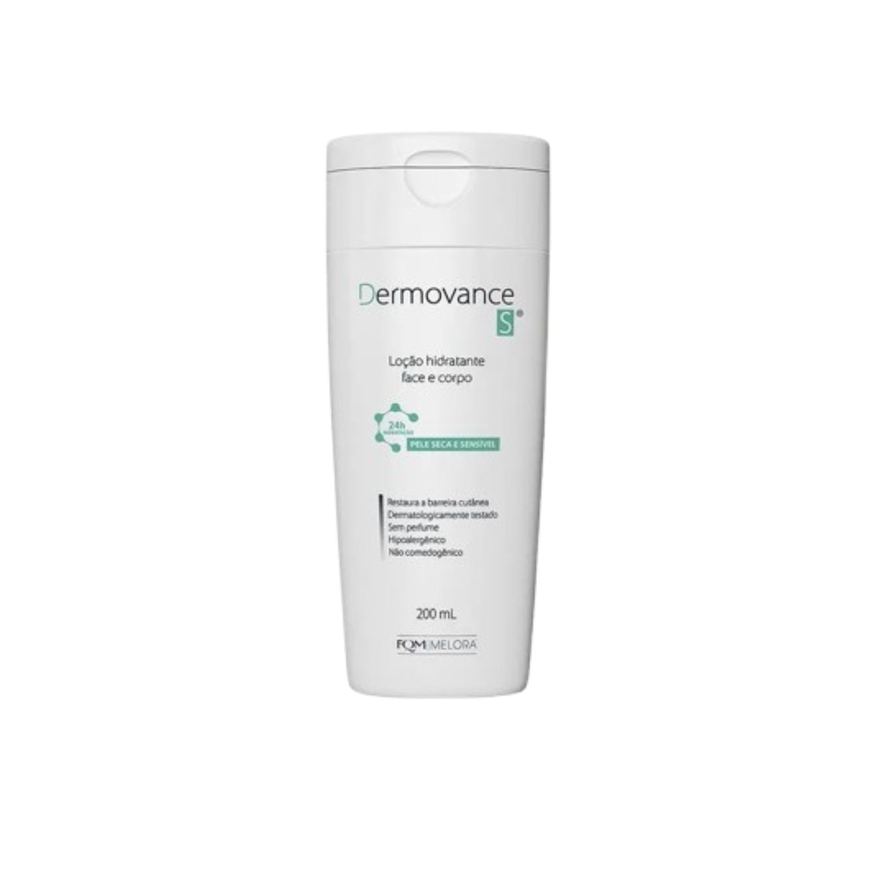Dermovance Loção Corporal S Hidratante Peles Secas e Sensíveis 200ml