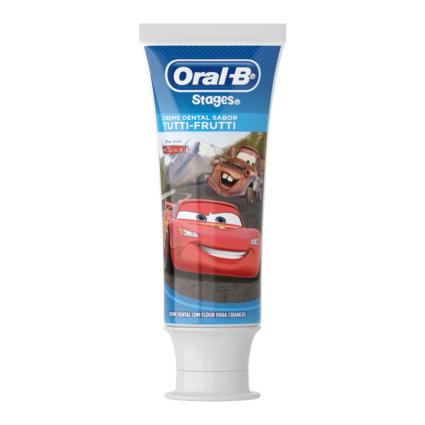 Oral B Creme Dental Infantil Oral-B Stages Disney Anticáries com Flúor +2 anos 100g