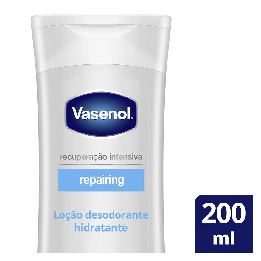 Vasenol Loção Corporal Recuperação Intensiva Reparadora 200ml