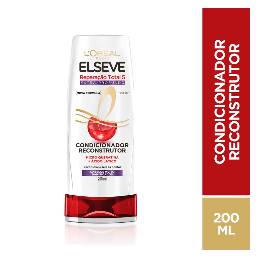 Elseve Condicionador Reparação Total 5 Extra Profundo 200ml
