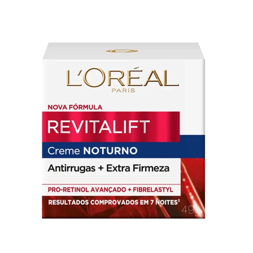 Loreal Paris Creme Facial L'Oréal Paris Revitalift Anti Idade Noturno com Pro Retinol 49g