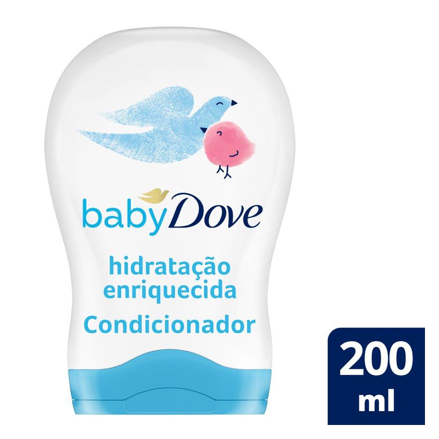 Dove Condicionador Infantil Baby Hidratação Enriquecida 200ml