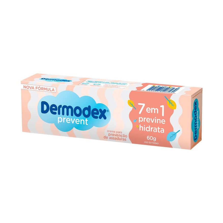 Dermodex Creme para Prevenção de Assaduras Prevent 60g