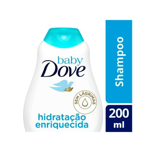 Dove Shampoo Infantil Baby Hidratação Enriquecida 200ml