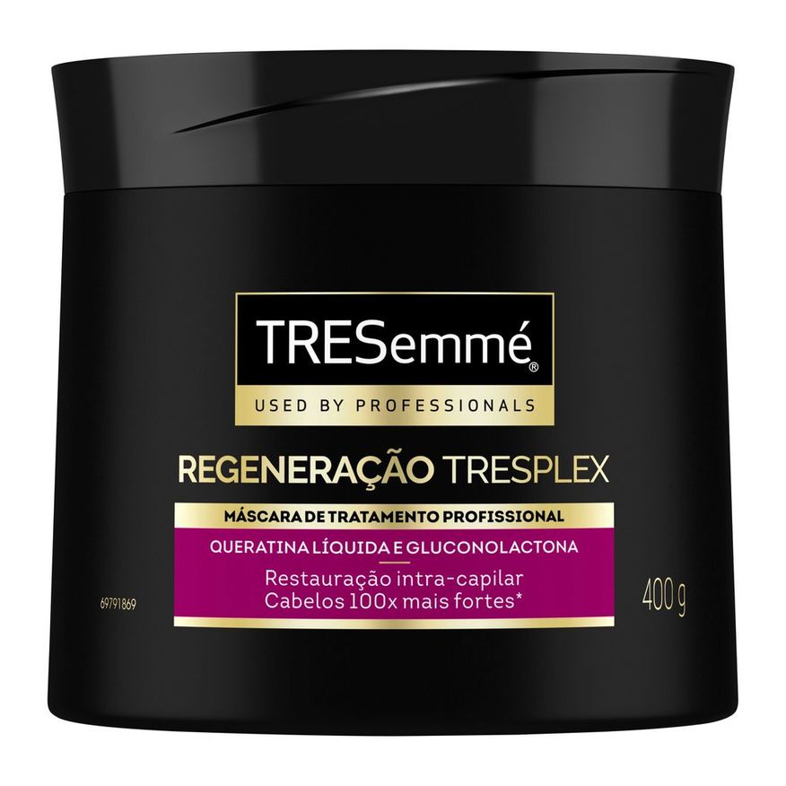 Tresemme Máscara de Tratamento TRESemmé TRESplex Regeneração Queratina e Gluconolactona 400g