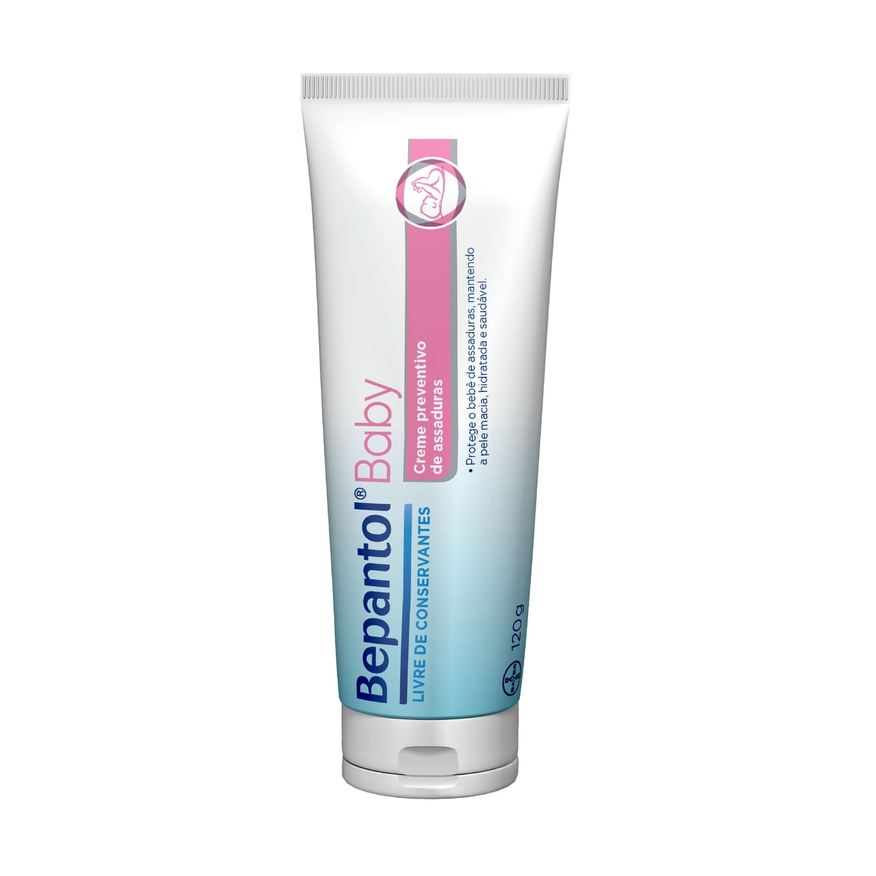 Bepantol Creme Preventivo de Assaduras a Baby com Pró-Vitamina B5 Hipoalergênico Recém-Nascido 120g