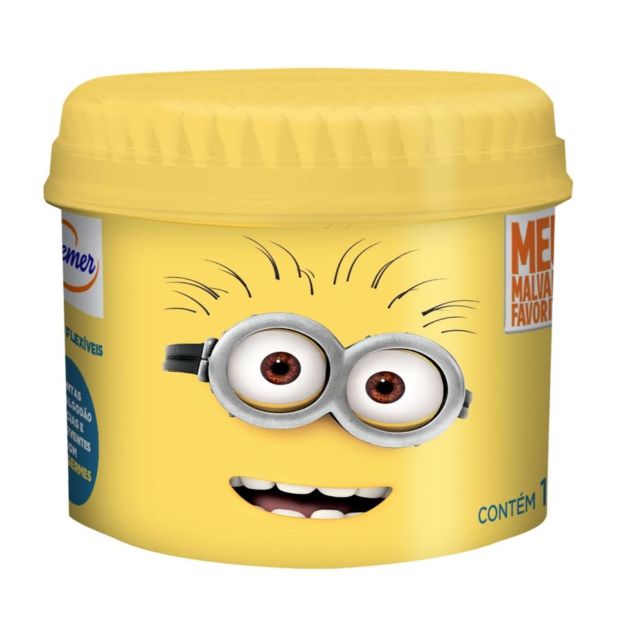 Cremer Hastes Flexíveis Minions 150 Unidades