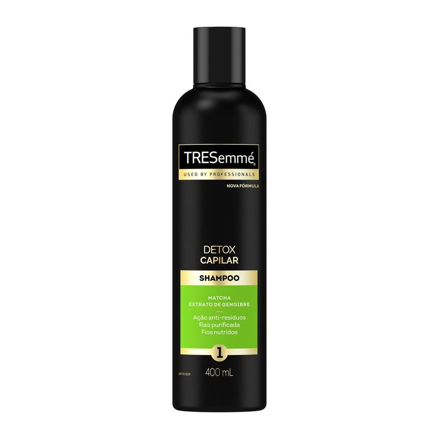 Tresemme Shampoo TRESemmé Detox Capilar Micelar Matcha e Gengibre 400ml