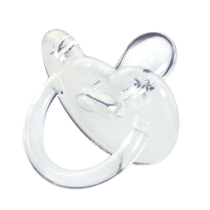 Kuka Chupeta Soft Ortodôntica +6 meses Silicone Transparente Tamanho 1 1 Unidade