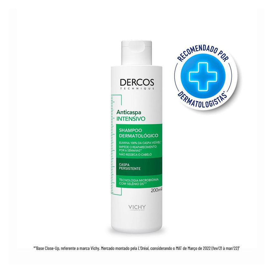Dercos Shampoo Anticaspa Intensivo Vichy 200ml