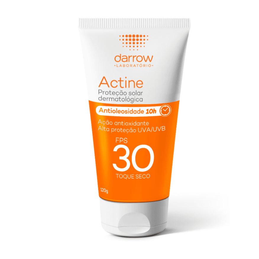 Actine Protetor Solar Facial Darrow Antioleosidade 10h FPS30 120ml
