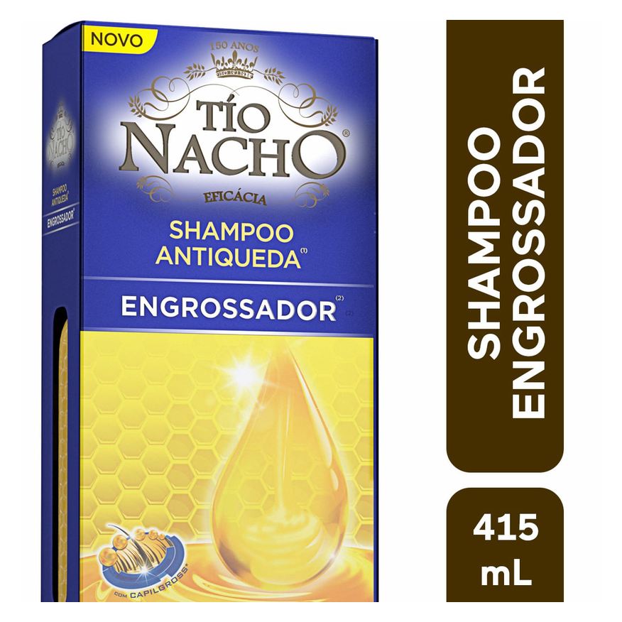 Tio Nacho Shampoo Tío Nacho Engrossador Antiqueda Capillgross 415ml