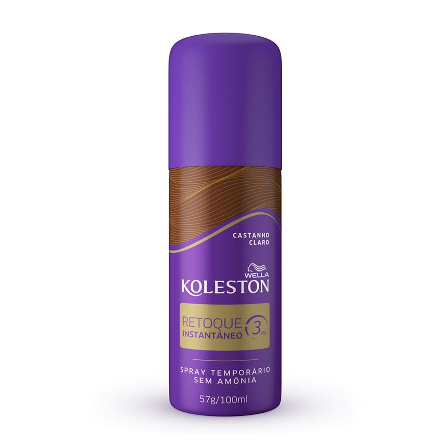 Koleston Tintura Retoque Instantaneo Cor Castanho Claro Spray 100ml