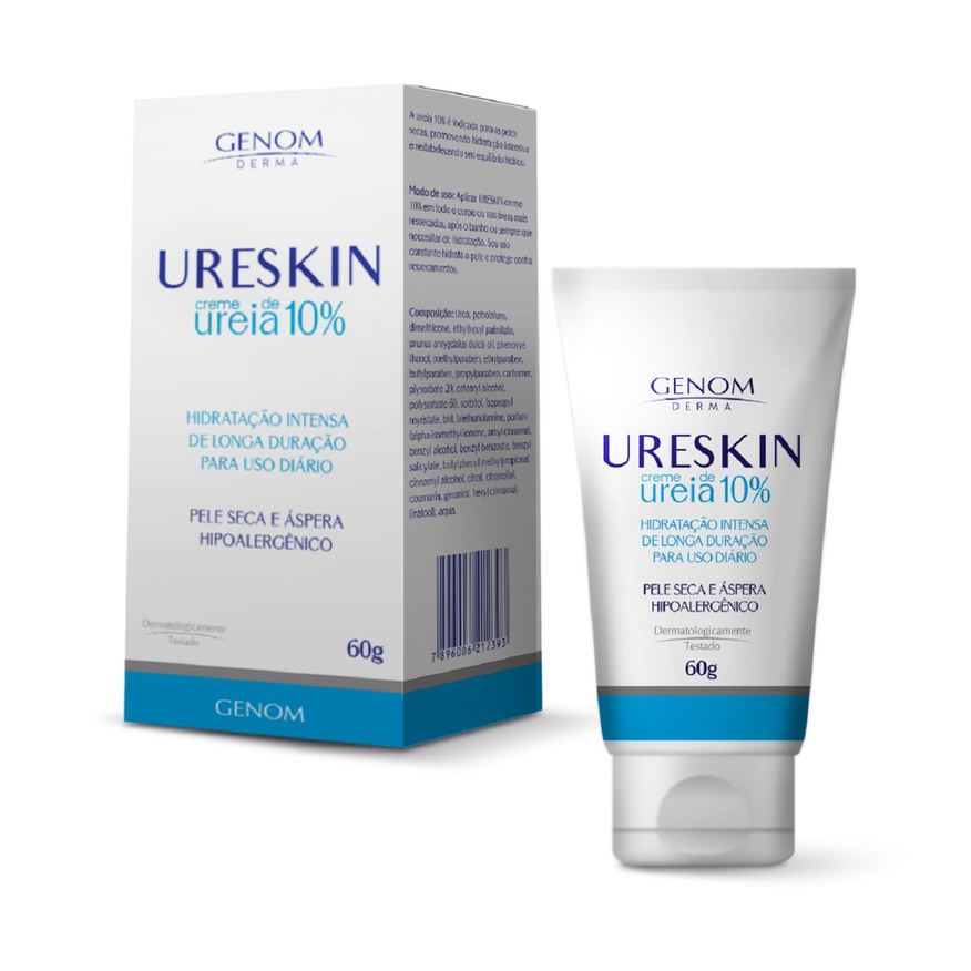 Ureskin Creme Hidratante Genom 10% Ureia Creme 60g