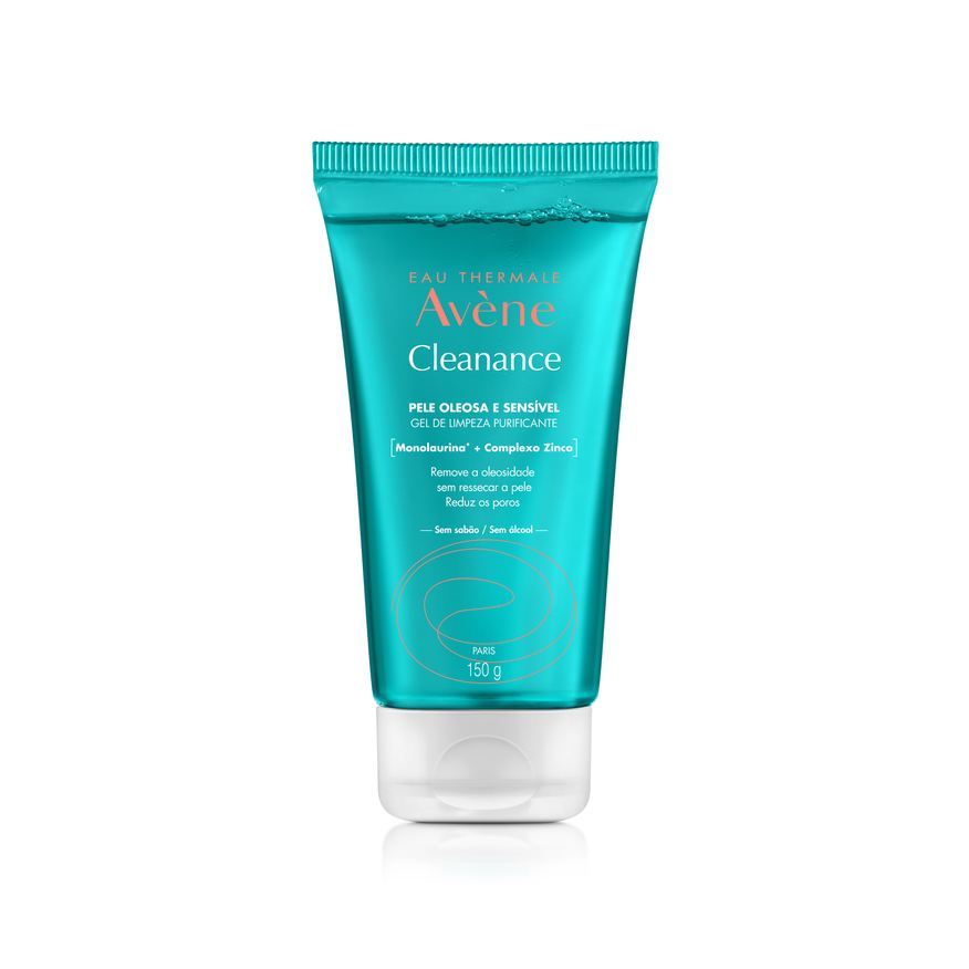 Avene Gel de Limpeza Facial Avène Cleanance Pele Oleosa e Acneica 150ml