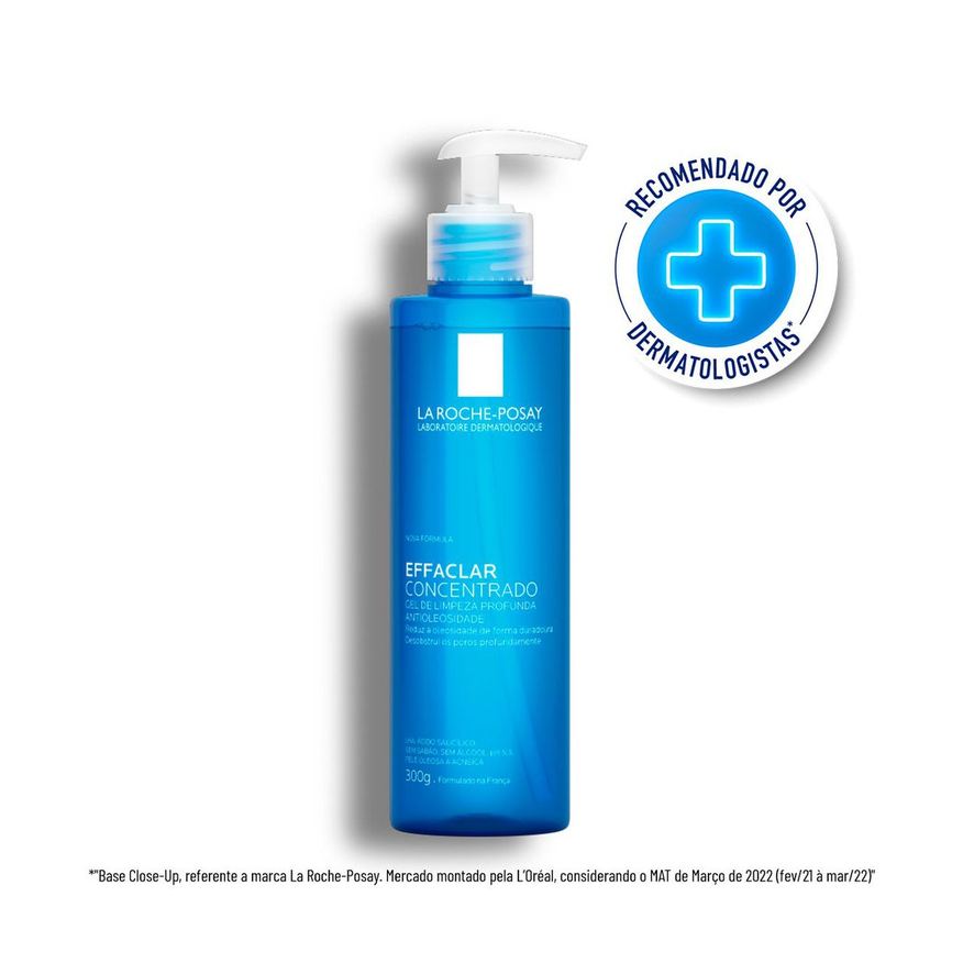 Effaclar Concentrado Gel de Limpeza Facial La Roche-Posay 300g