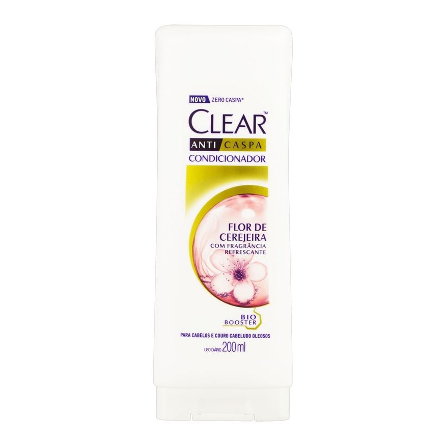 Clear Condicionador Anticaspa Flor De Cerejeira 200ml