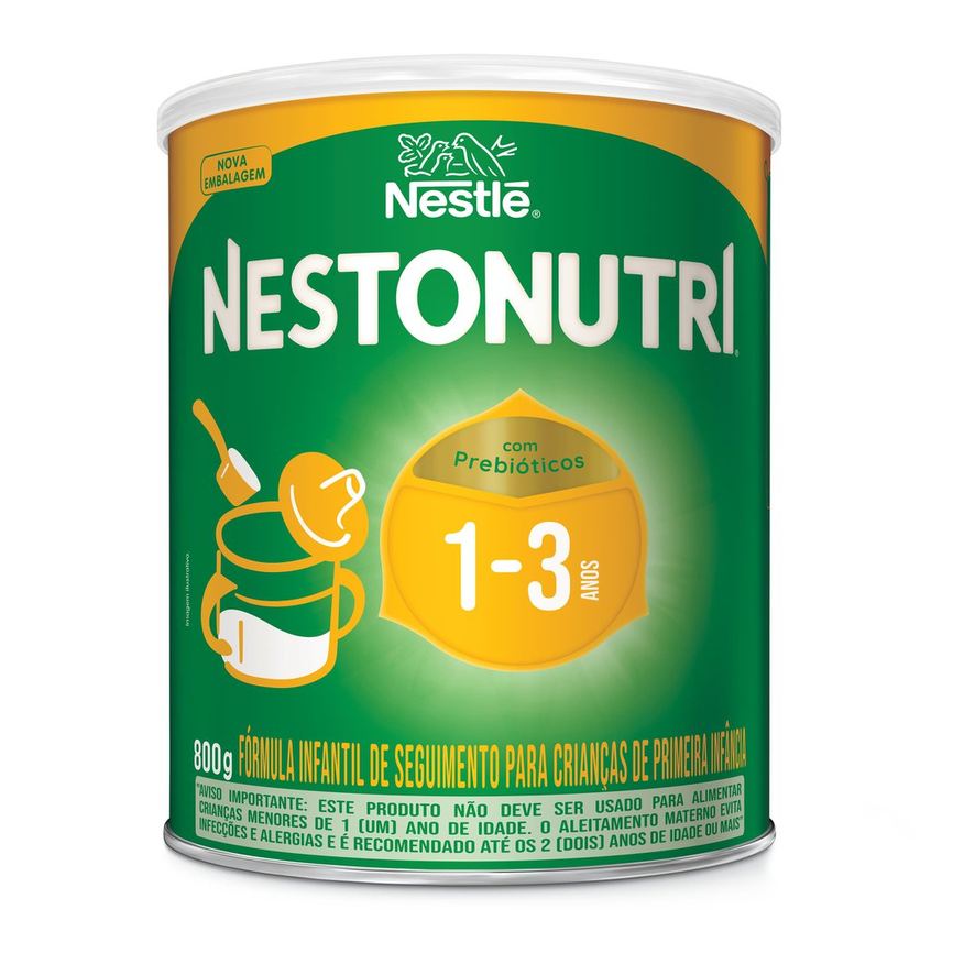 Nestle Fórmula Infantil Nestonutri de 1 a 3 anos 800g