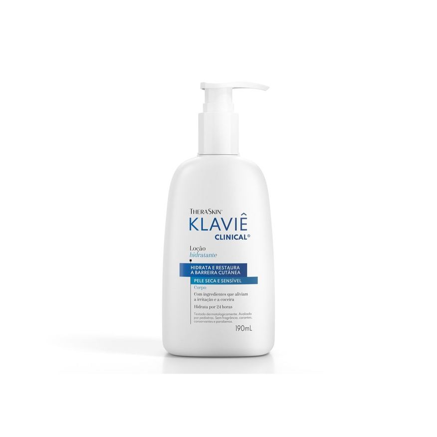 Klavie Loção Corporal TheraSkin Klaviê Clinical Hidratante 190ml