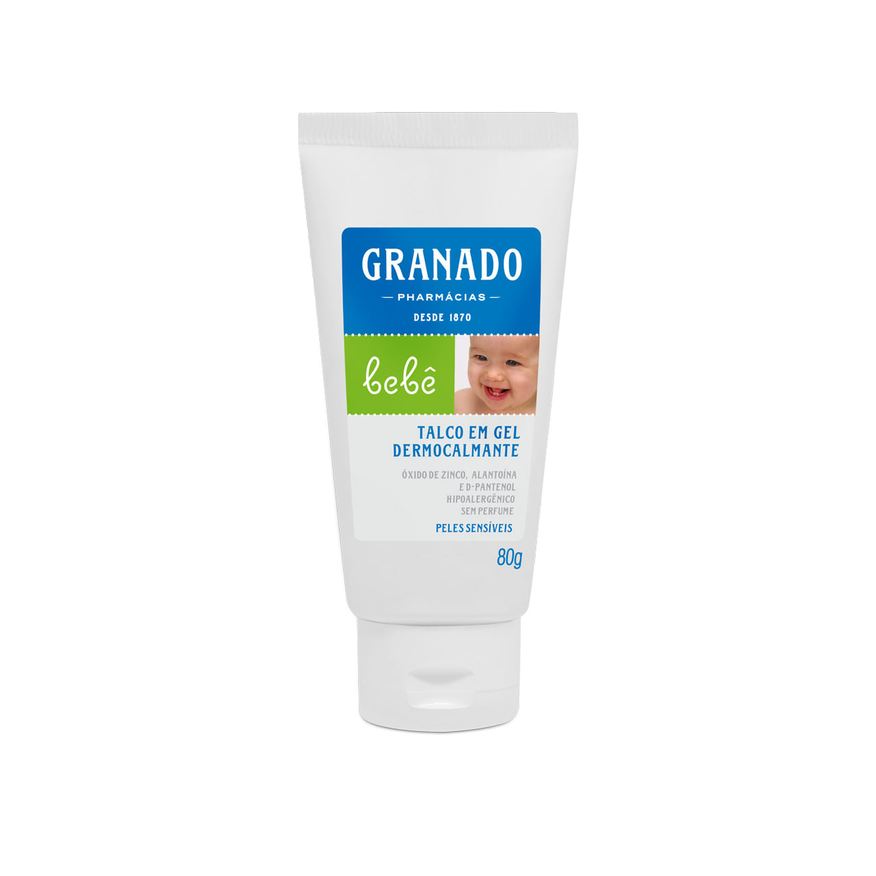 Granado Talco em Gel Infantil Bebê Pele Sensível 80g