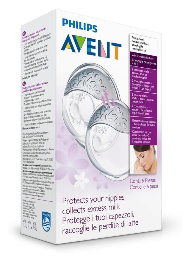 Philips Avent Concha para Seios Silicone 2 Unidades