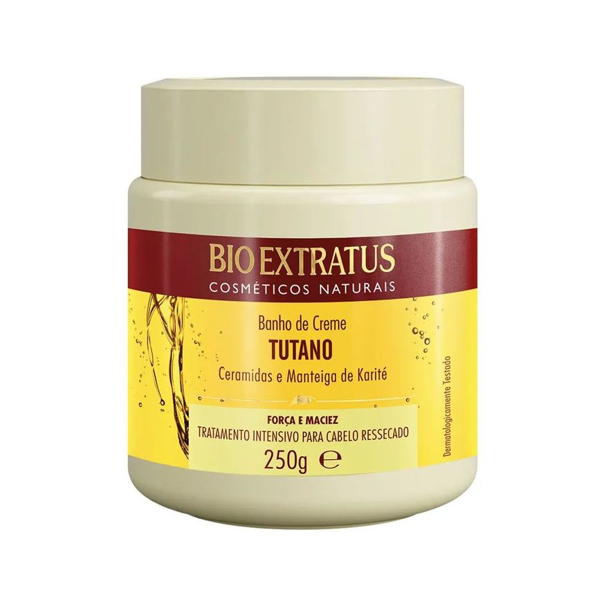 Bio Extratus Creme de Tratamento Capilar Tutano Ceramidas e Manteiga de Karité 250g