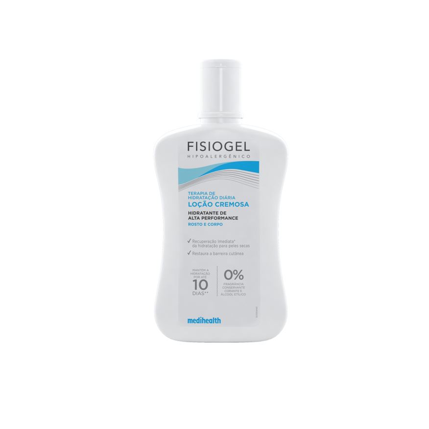 Fisiogel Loção Corporal Hidratante Peles Secas e Sensíveis 100ml